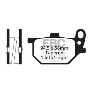 EBC Organic brake pads