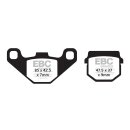 EBC DOUBLE-H SINTERED BRAKE PAD SET REAR