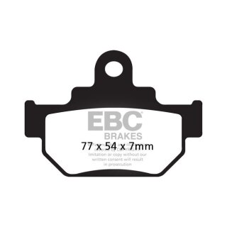 EBC Carbon X / TT series brake pads