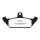 EBC ORGANIC BRAKE PAD SET FRONT