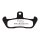EBC ORGANIC BRAKE PAD SET FRONT