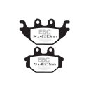 EBC V-pad Semi Sintered brake pads