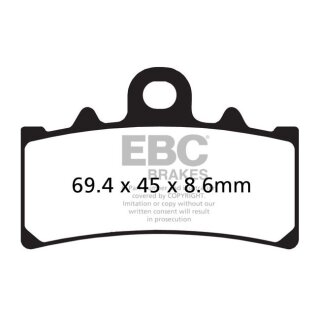 EBC Organic brake pads