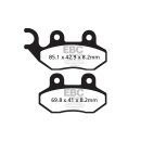EBC ORGANIC BRAKE PAD SET FRONT