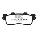 EBC ORGANIC BRAKE PAD SET FRONT