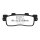 EBC ORGANIC BRAKE PAD SET FRONT