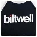 Biltwell Helvetica Raglan t-shirt Black/White