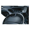 Kuryakyn, push button fuel door latch