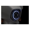 Kuryakyn Orbit Vision 7" LED headlamp unit