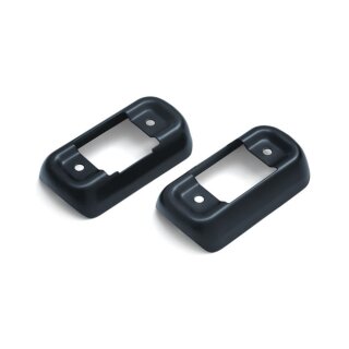 Kuryakyn 4" muffler bracket cover black