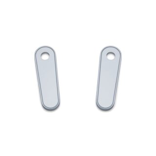Kuryakyn passenger board block off plates chrome
