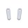 Kuryakyn passenger board block off plates chrome