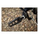 Kuryakyn splined footpeg adapters satin black
