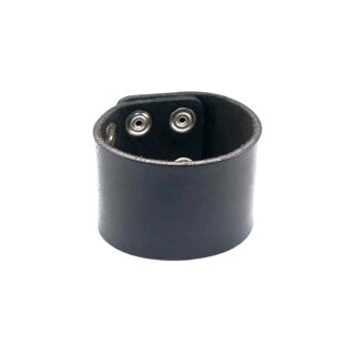 Amigaz Triple Black Leather Strap Bracelet