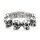 Amigaz Multi Skull Ring Size 11