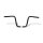 Fehling Narrow Style Apehanger Lenker schwarz 25cm für Harley 82-23