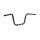 Fehling 1-1/4" apehanger black 30cm high