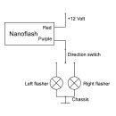 Axel Joost Elektronik, Nanoflash turn signal flasher