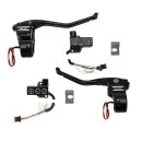 Rebuffini, RR90 Radial handlebar control kit. Black
