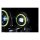 Kuryakyn Orbit Prism 4 1/2" LED Passing Lamps 