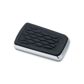 Kuryakyn, hex brake pedal pad. Chrome