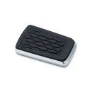 Kuryakyn, hex brake pedal pad. Chrome