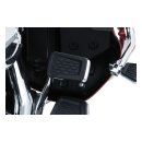 Kuryakyn, hex brake pedal pad. Chrome