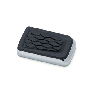 Kuryakyn, hex brake pedal pad. Chrome