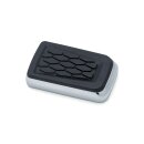 Kuryakyn, hex brake pedal pad. Chrome