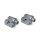Kuryakyn splined peg adapters silver