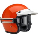 Motorrad Brille Schutzbrille Biltwell Overland 2.0 Racer Goggles Orange Beige