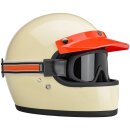 Motorrad Brille Schutzbrille Biltwell Overland 2.0 Racer Goggles Orange Beige