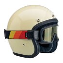 Biltwell Overland 2.0 Tri-Stripe goggle black R/Y/O