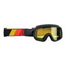 Biltwell Overland 2.0 Tri-Stripe goggle black R/Y/O