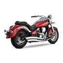 V&H EXHAUST BIG RADIUS PC 2-2 CHR.