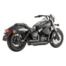 V&H Shortshots Staggered 2-2 exhaust, black