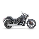 V&H Twin Slash staggered 2-2 exhaust, chrome