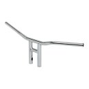 Biltwell Tyson XL T-Bar Lenker 10" chrom für Harley Dyna Softail Sportster
