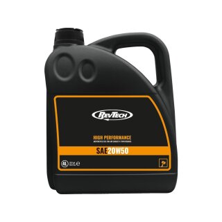 RevTech SAE 20W50 Motoröl 4 Liter (1.057 gal.)