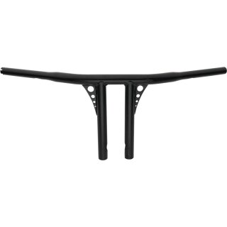 Dragbar Lenker Straight Up T Bar schwarz 12 Zoll für Harley 82-24