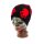 BEANIE RED SKULLS