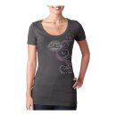 S&S TEE, S&S LOGO, LADIES, GREY, M