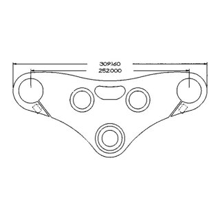 REBUFFINI LEDA WG TRIPLE TREE 41MM/0 DEG