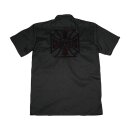 WCC GREY WORK SHIRT MALTESE CROSS, S