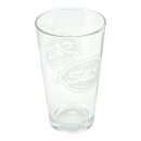 S&S FROSTED PINT GLASS, 16 OZ