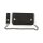 WALLET WITH CHAIN, BLACK