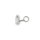 TRIKTOPZ BULLET KEY CHAIN WHITE