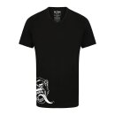 GMG SIDE MONKEY SHADES V-NECK T-SHIRT