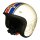 DMD VINTAGE HELMET UK FLAG, WHITE, S