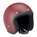 BILTWELL OPENFACE HELMET FLAT PRIMER RED